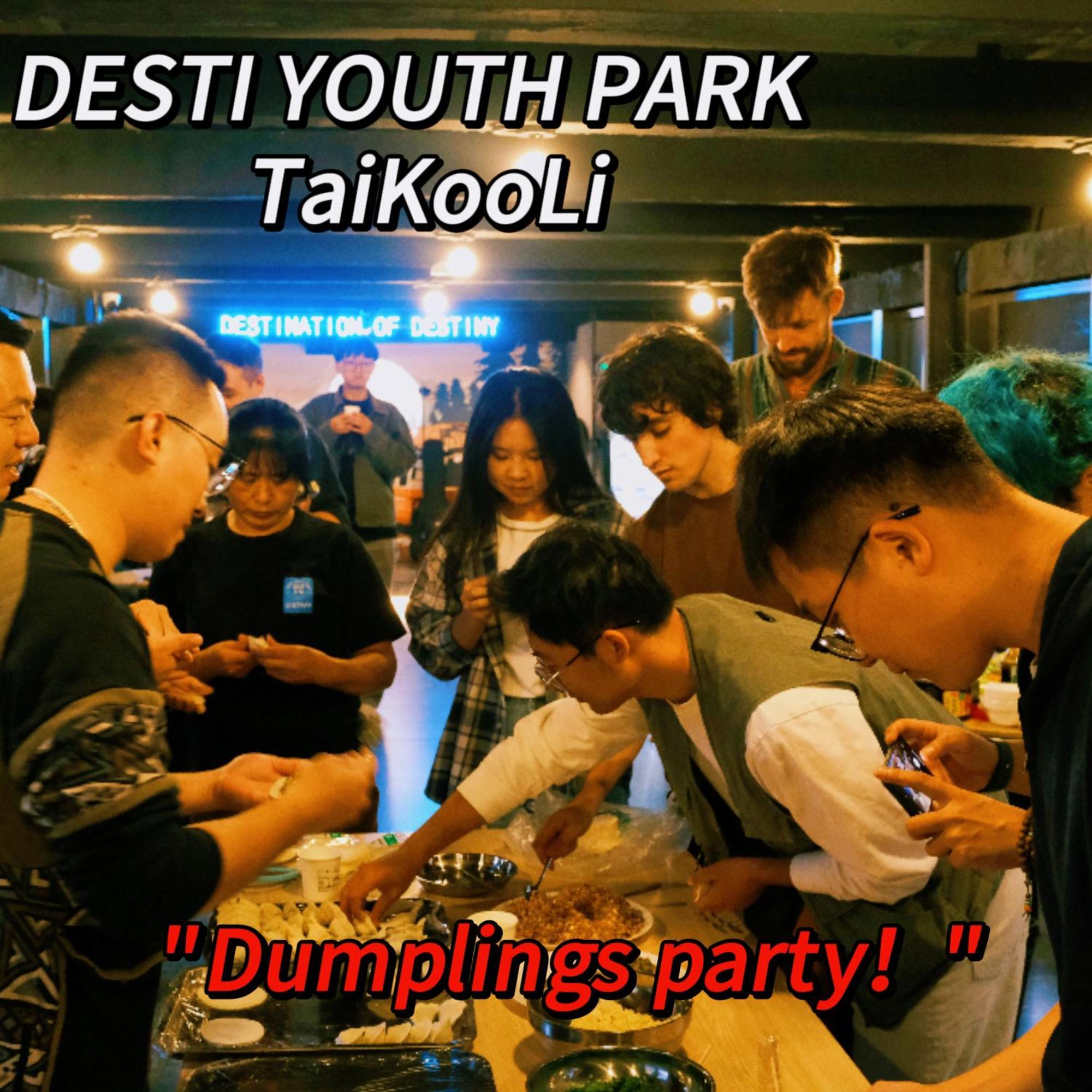 Chengdu Desti Youth Park Hostel Taikooli Екстер'єр фото