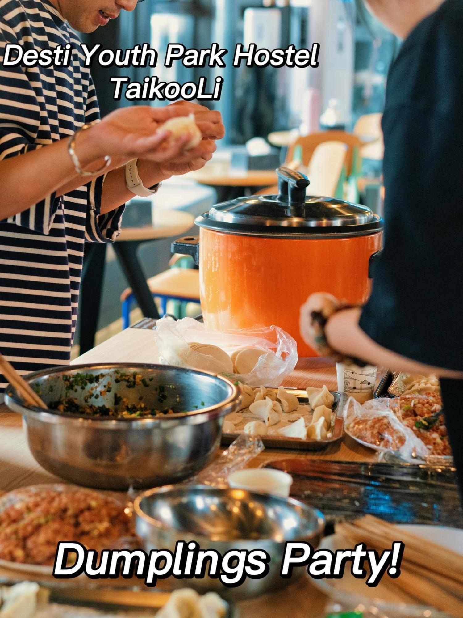 Chengdu Desti Youth Park Hostel Taikooli Екстер'єр фото