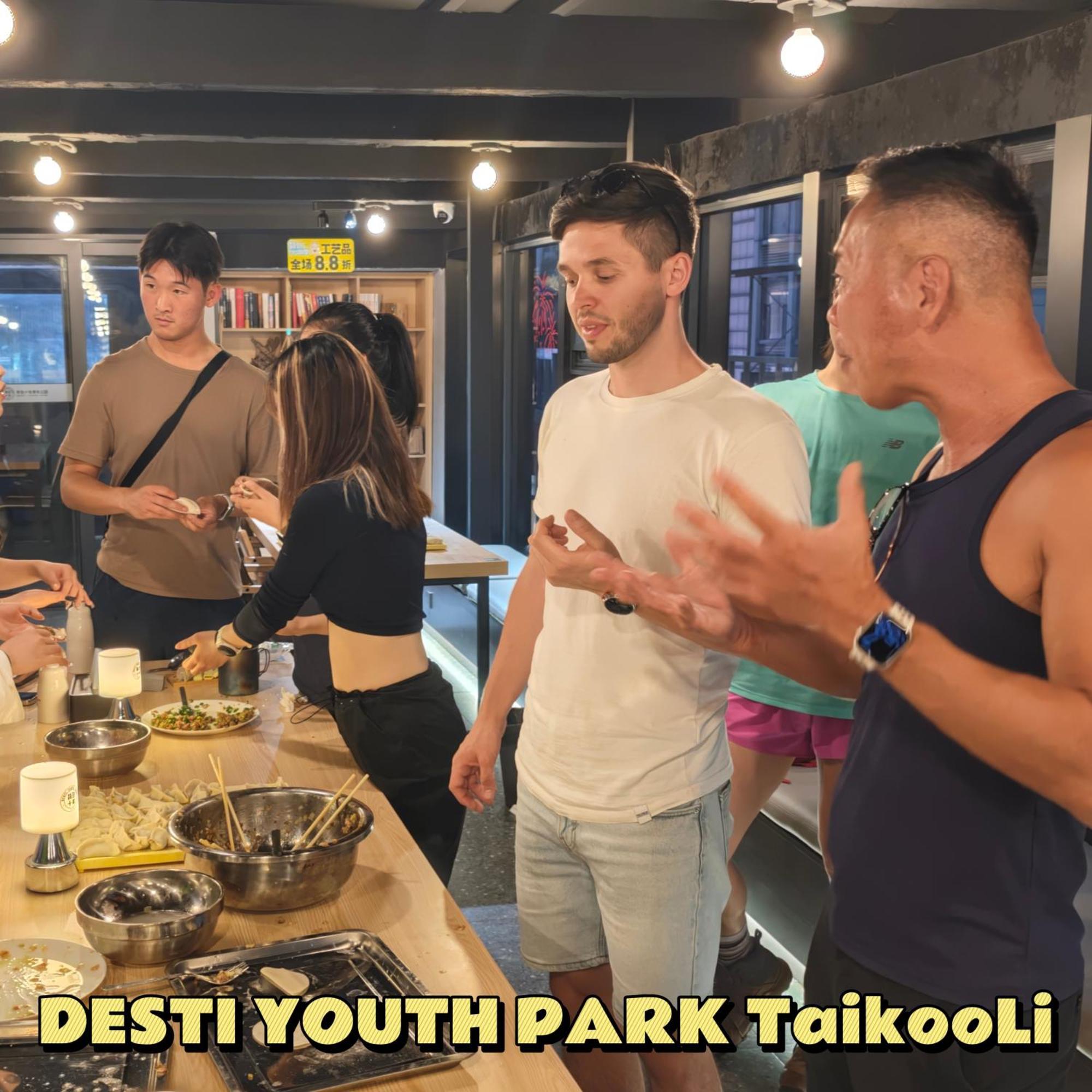 Chengdu Desti Youth Park Hostel Taikooli Екстер'єр фото